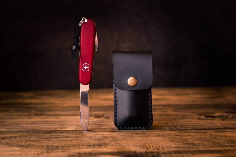 Swiss army knife sheath / EDC knife sheath / Victorinox 84 Etsy