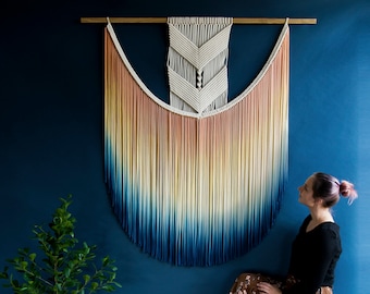 Stunning Large Macrame Wall Hanging , available in different sizes - EVA