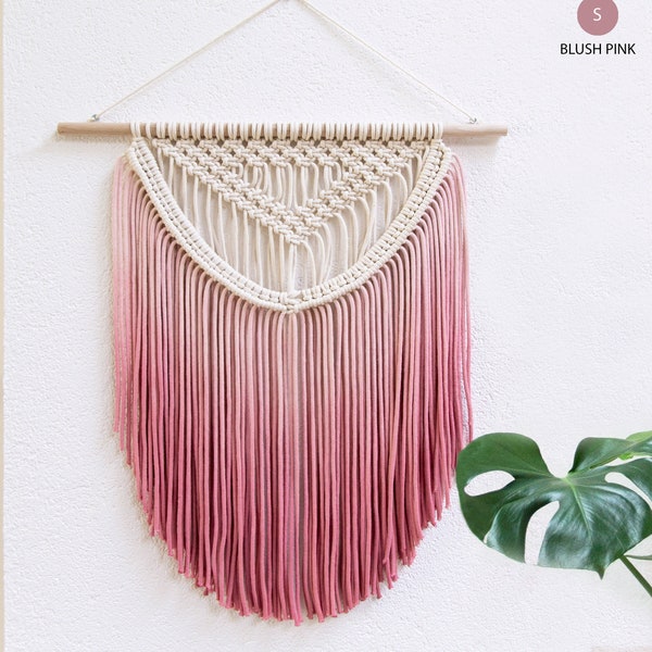 Macrame Wall Hanging - multiple sizes Small/Medium/Large/XL/XXL/3XL - Dip dyed Wall Tapestry - Room Decor - "ALEXA"