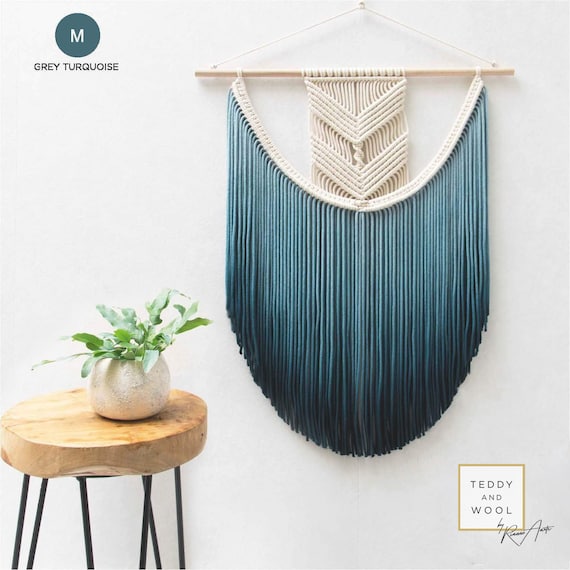 Large Macrame Wall Hanging Woven Tapestry Modern Macrame Hanger