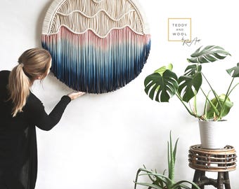 Arte circular, tapiz redondo para colgar en la pared - DREAM