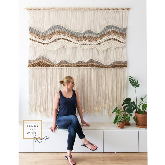 Macrame Wall Hanging Tapestry  Large Macrame Wall Hangings