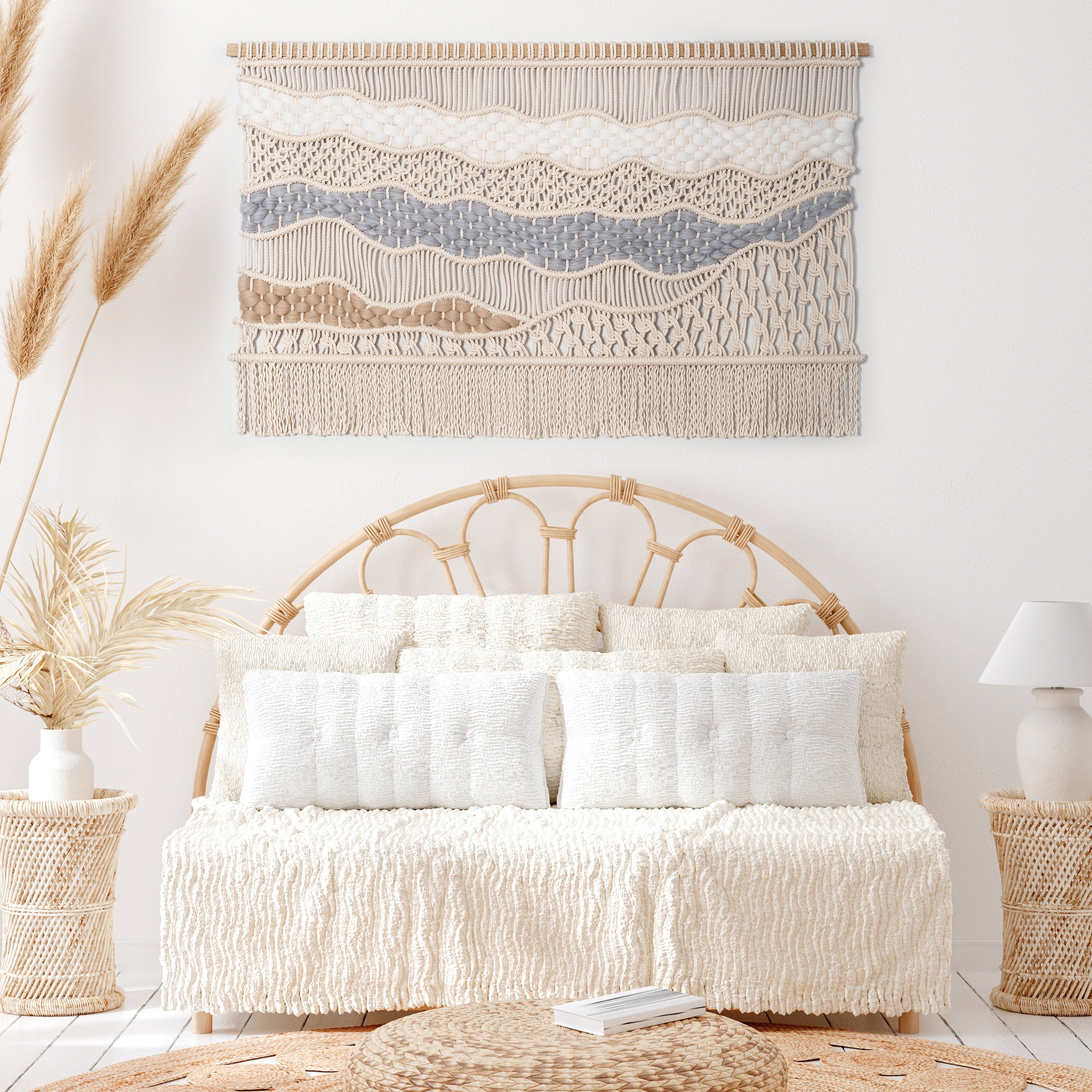 Accrochage Mural Beige