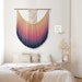 Modern Macrame Wall Art , Goddess of Dawn wall hanging - AURORA 