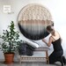 Round Macrame Wall Hanging - Circle Tapestry - Available in different sizes - 'Seaside'