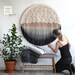 Round Macrame Wall Hanging - Circle Tapestry - Available in different sizes - 'Seaside' 