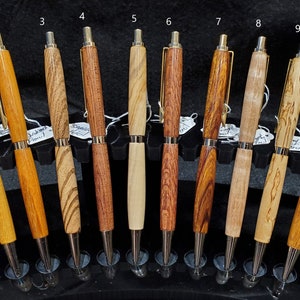 Handgefertigte Holzdruckbleistifte 0,7 mm Mine