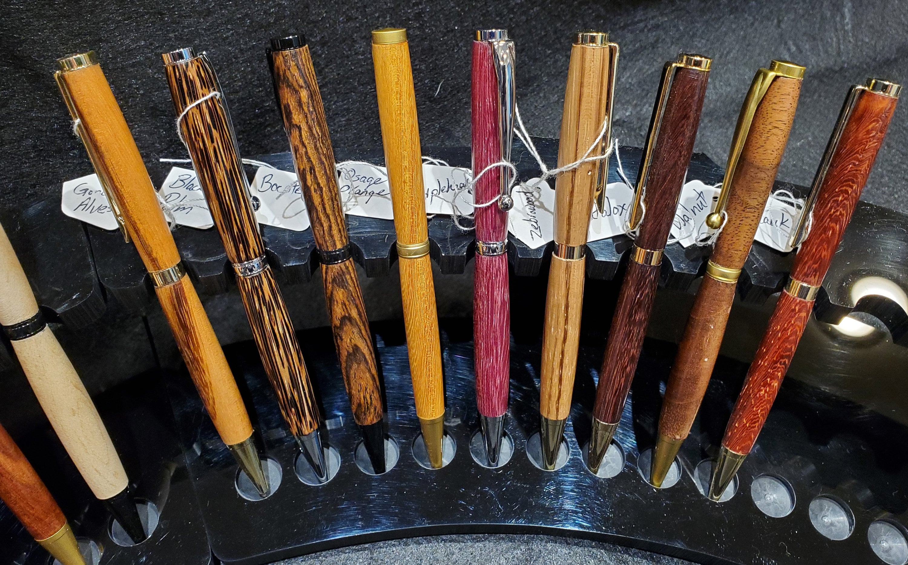 Real Wood Pens Exotic and Domestic Woods Etsy