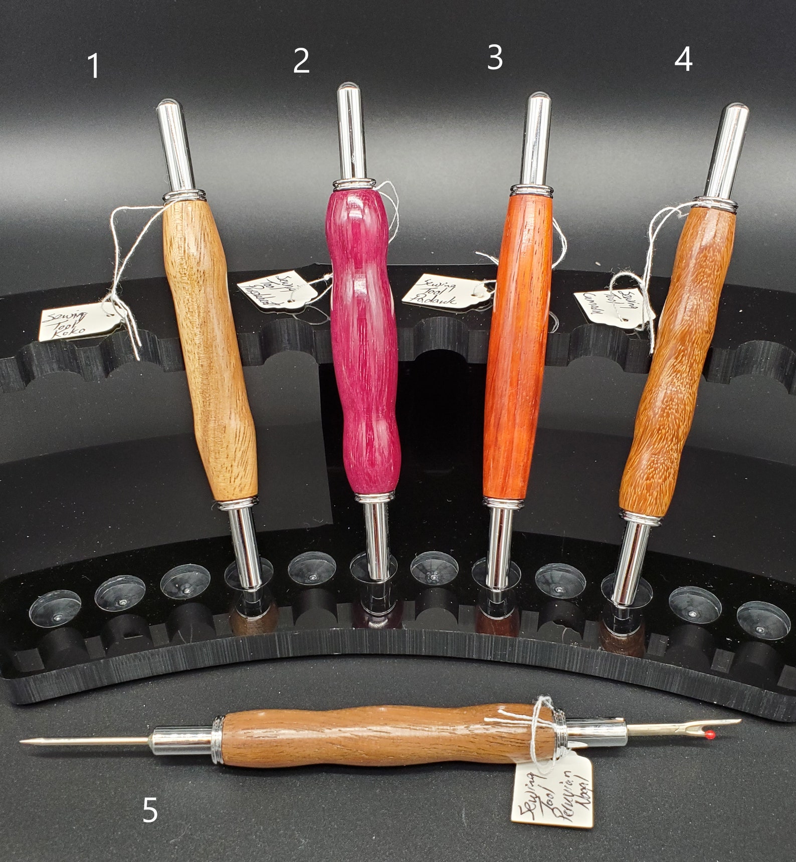 Handmade Exotic Wood Dual Seam Ripper and Awl Etsy