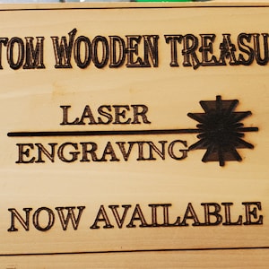 Custom Laser Engraving Add-on Service