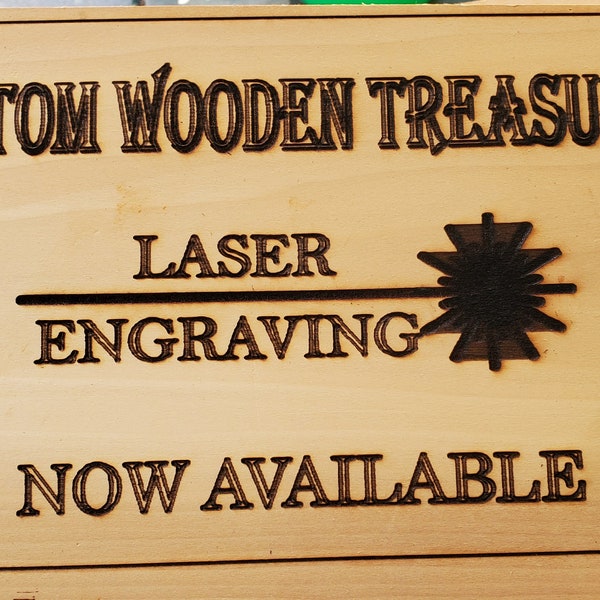 Custom Laser Engraving Add-on Service