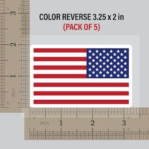 USA Flag DTF Heat Transfer (Pack of 5), uniforms, shirts, jerseys Color Reverse