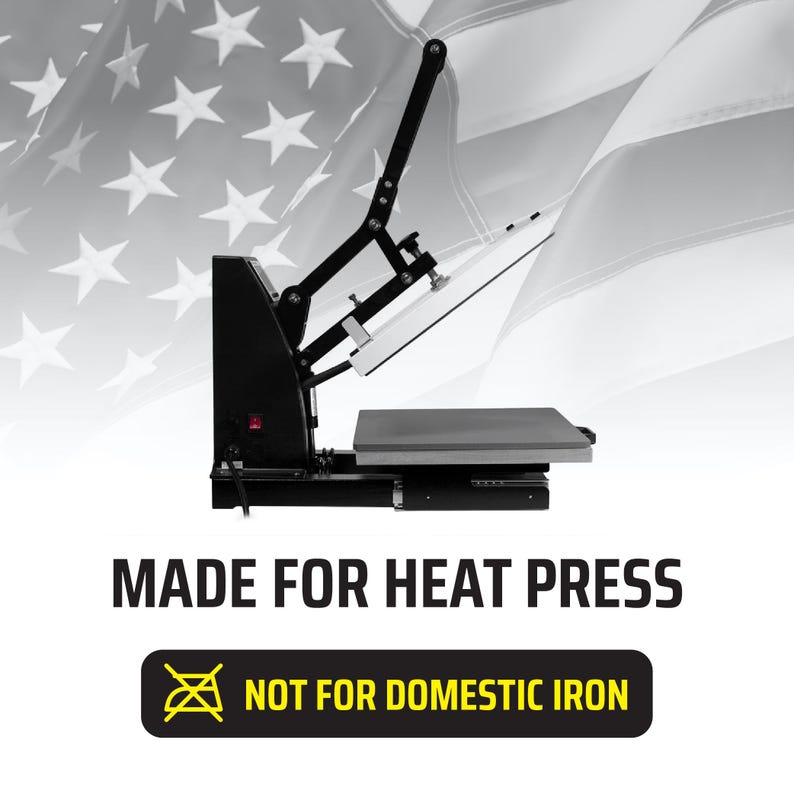 USA Flag Silhouette DTF Heat Transfer - Pack of 5, Shirts & Caps image 8