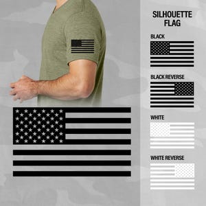 USA Flag Transparent Silhouette Heat Transfer (DTF), uniforms, shirts, jerseys