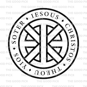 IXOYE - ICTHUS - Christian Logo