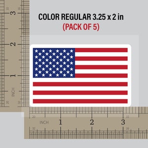 USA Flag DTF Heat Transfer (Pack of 5), uniforms, shirts, jerseys Color Regular