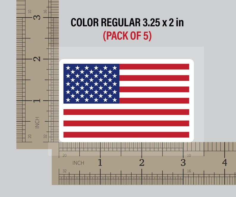 USA Flag DTF Heat Transfer (Pack of 5), uniforms, shirts, jerseys Color Regular