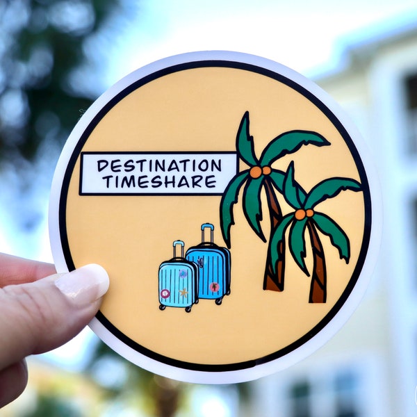 Destination Timeshare Sticker, Vacation Club, Marriott Owner, Vacation Sticker, Journal Stickers, DVC, Laptop Sticker, Water Bottle Sticker