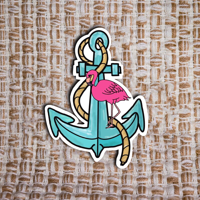 Anchor Sticker - Etsy