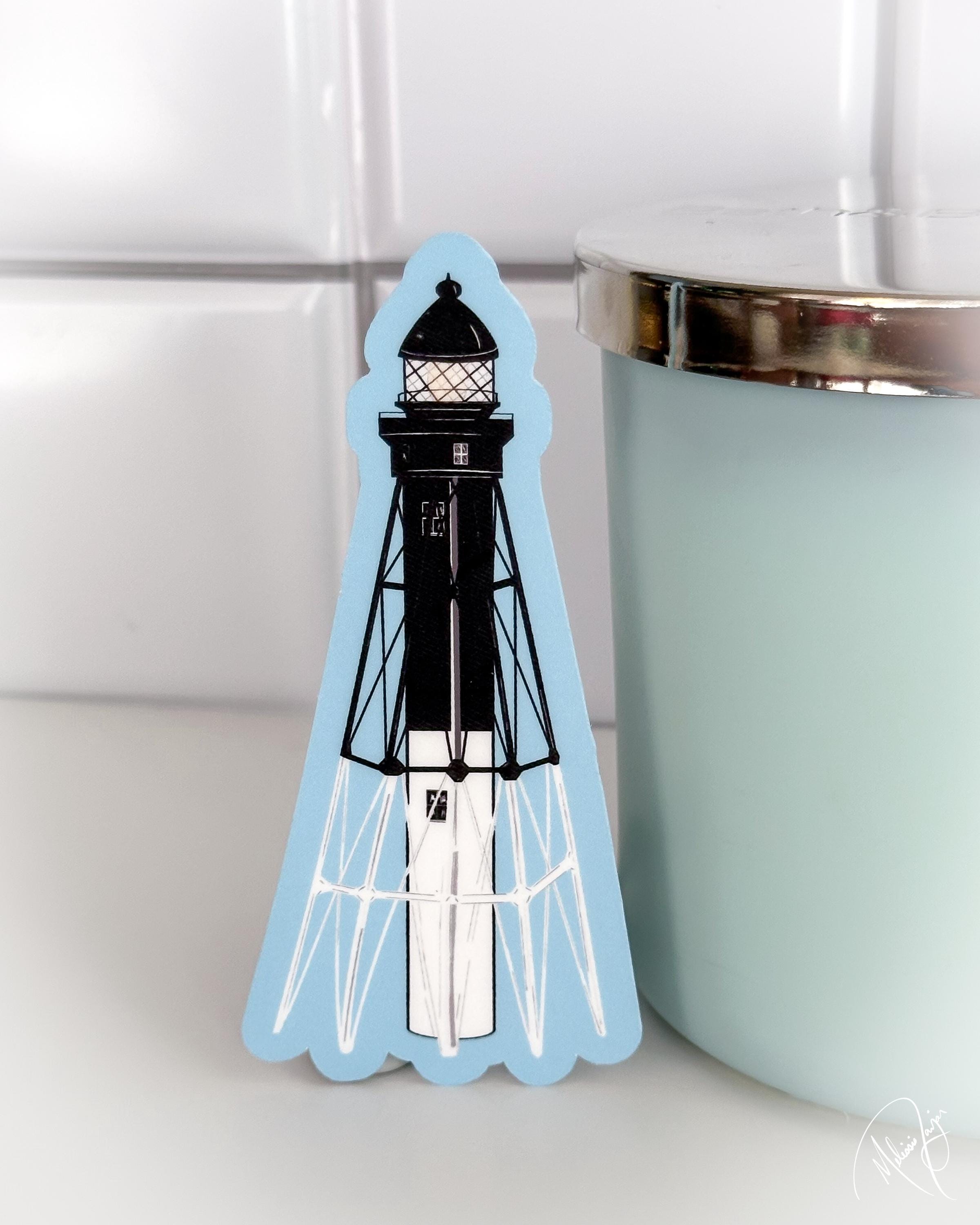 Hillsboro Inlet Lighthouse Sticker: Florida Coastal Decal - Etsy