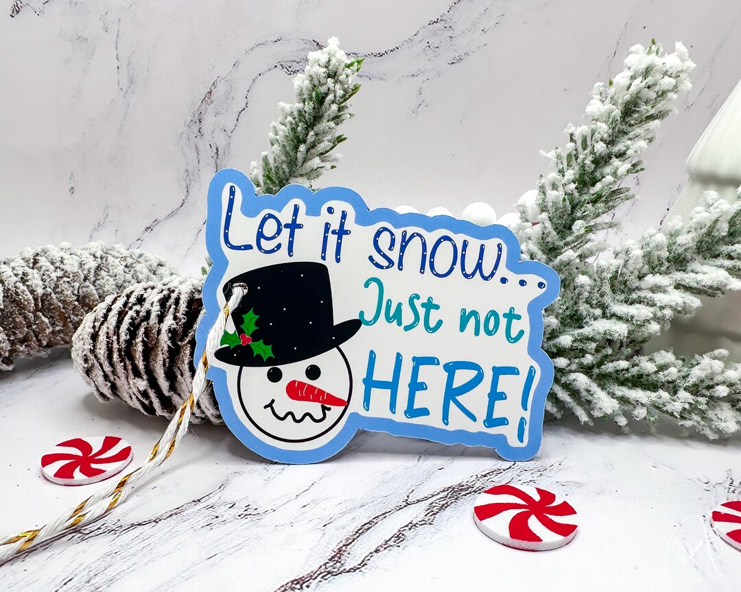 Handmade Gift Tags, Christmas Gift Tags, Snowman Tags, Set of Gift Tags ...