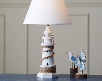 Lighthouse Lamp With Rope