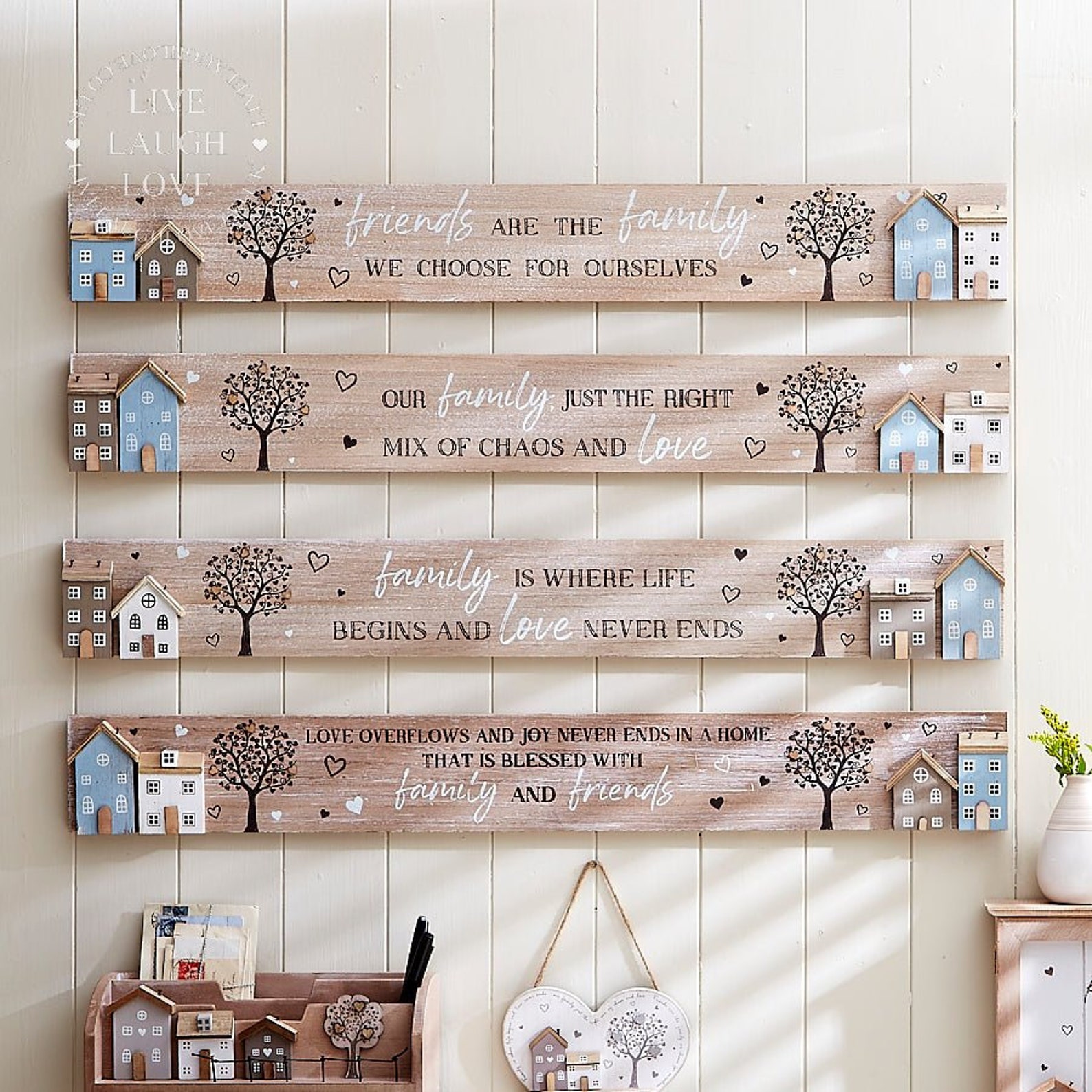 80cm Decorative Wooden Family & Friends House Plaque Etsy UK