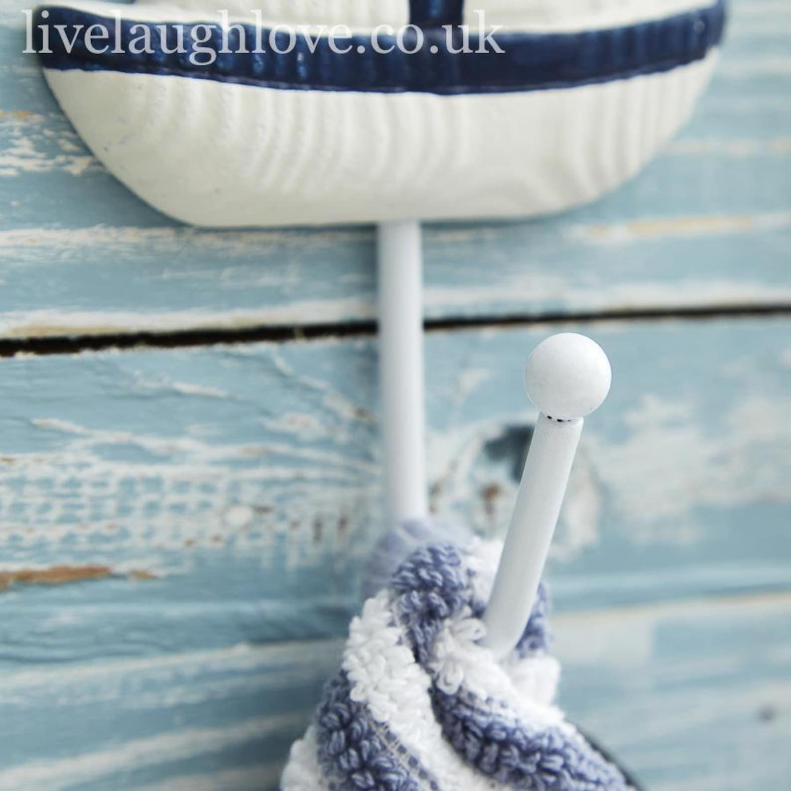 Nautical Wooden Boat Hook Pair Etsy UK