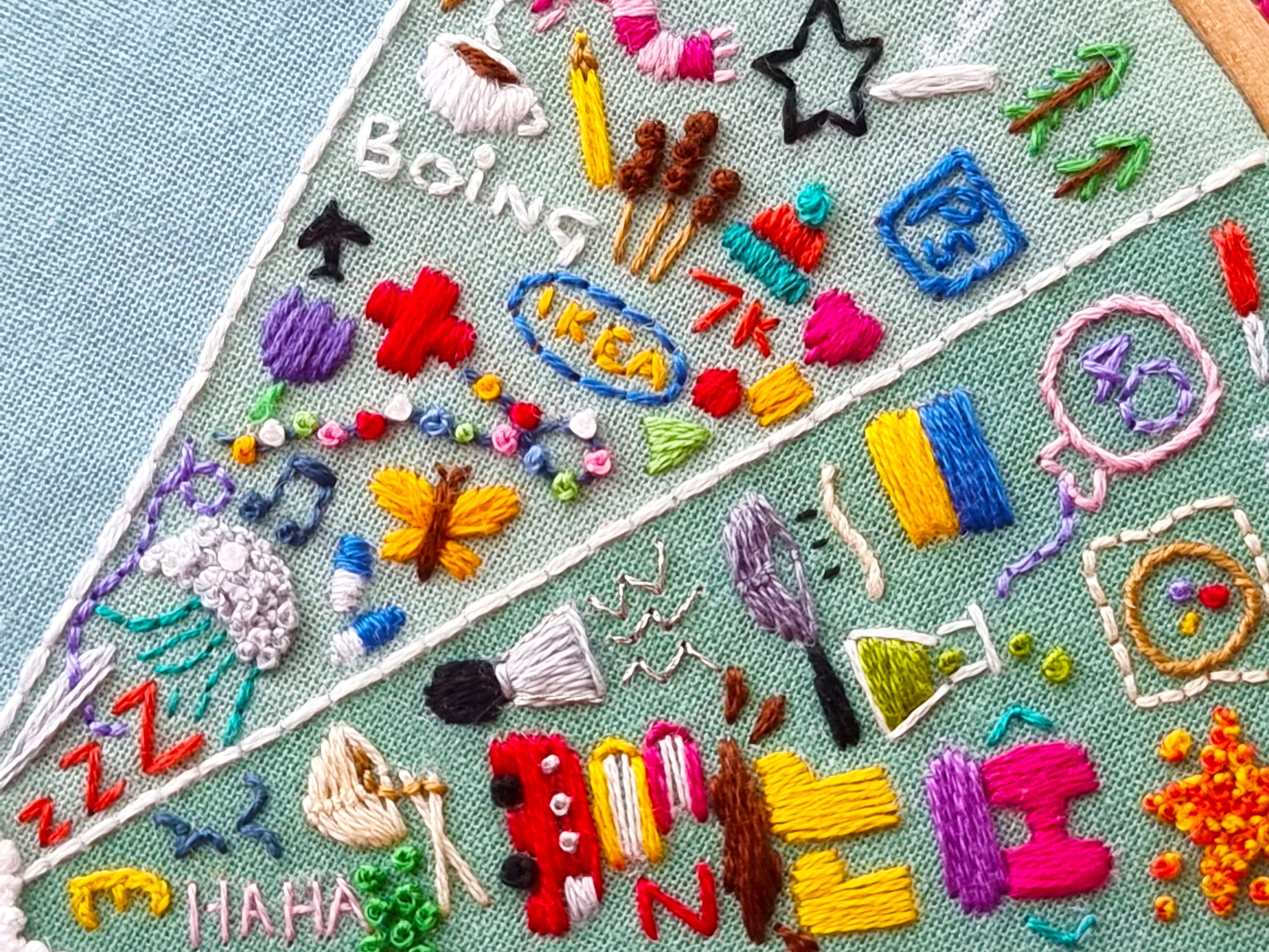 365 Days of Stitches: Keep a personal embroidery journal: motifs