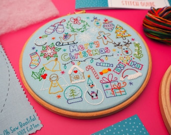 Deluxe Thread Journal Embroidery Kit – ohsewbootiful