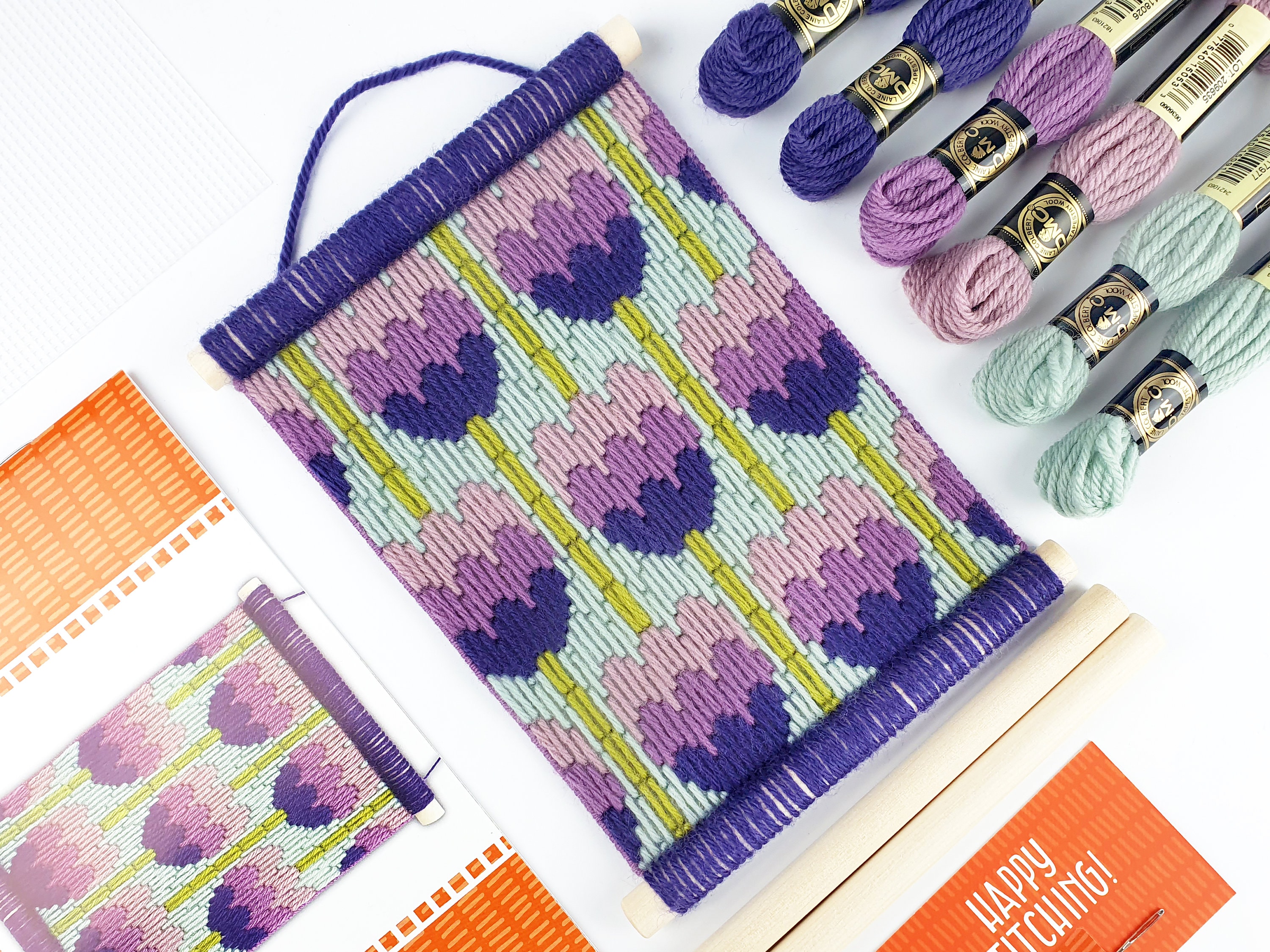 Bargello Tapestry SMALL Wall Hanging Craft Kit 