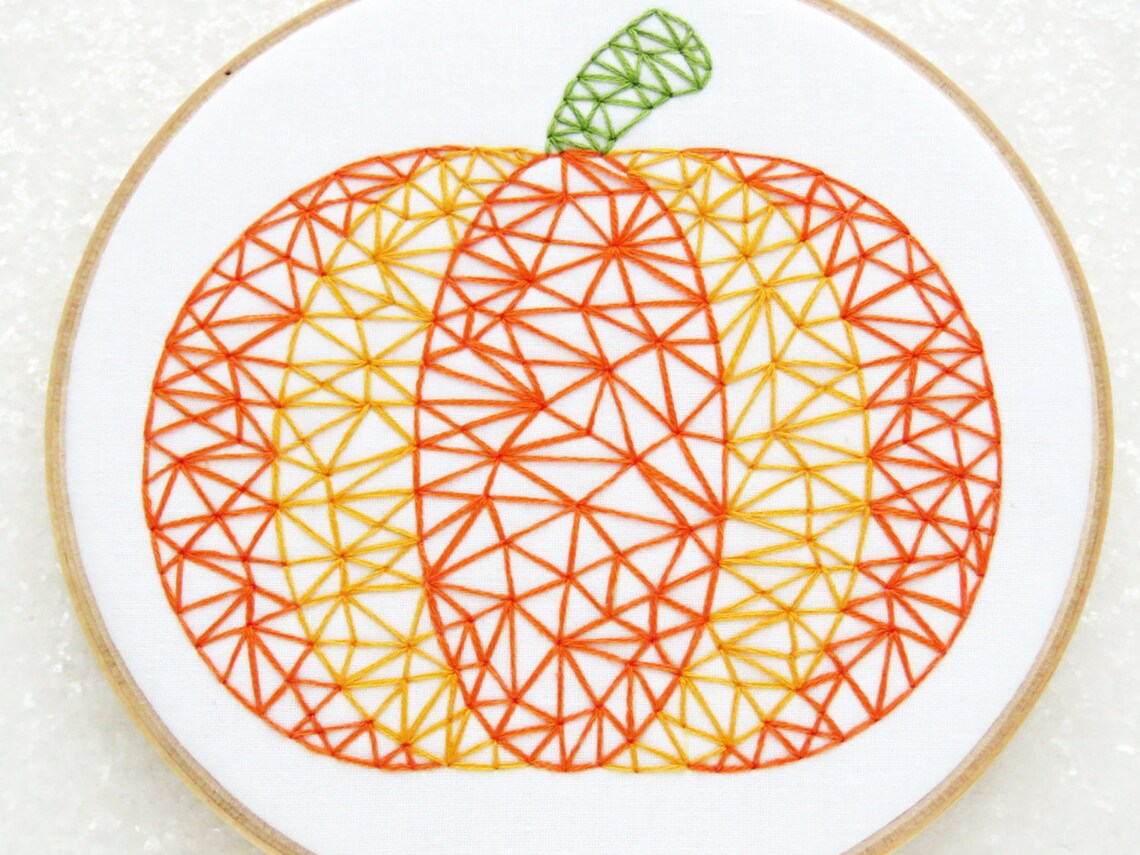 Modern pumpkin embroidery nwcvq diy thanks giving decor  etsy Modern pumpkin embroidery nwcvq diy thanks giving decor  etsy