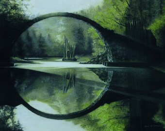 The Curious Cottage of Lady Melissa (print)