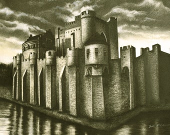 Gravensteen (print)