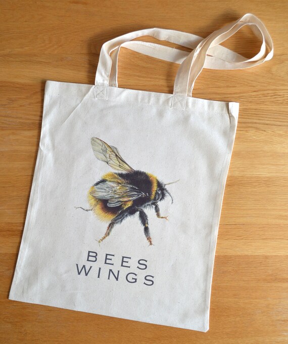 bumble bee tote bag