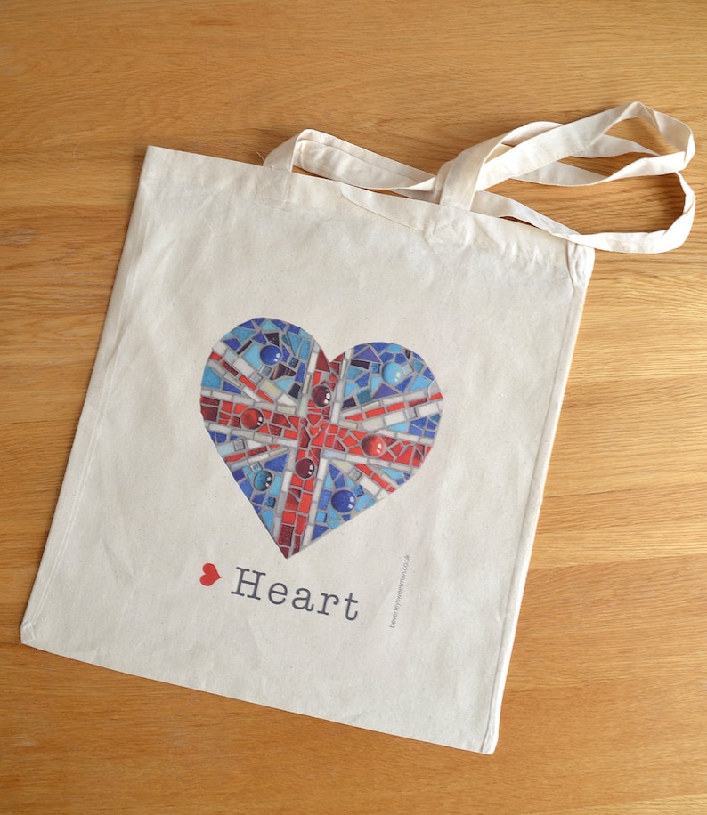 Cotton Tote Shopping Bag Union Jack