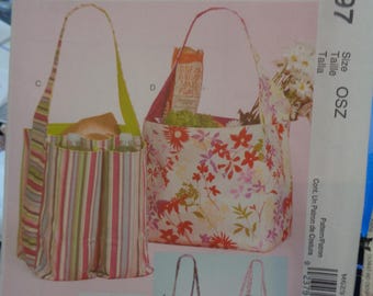 Patrón de costura McCall's M6297, Bolsos de mano