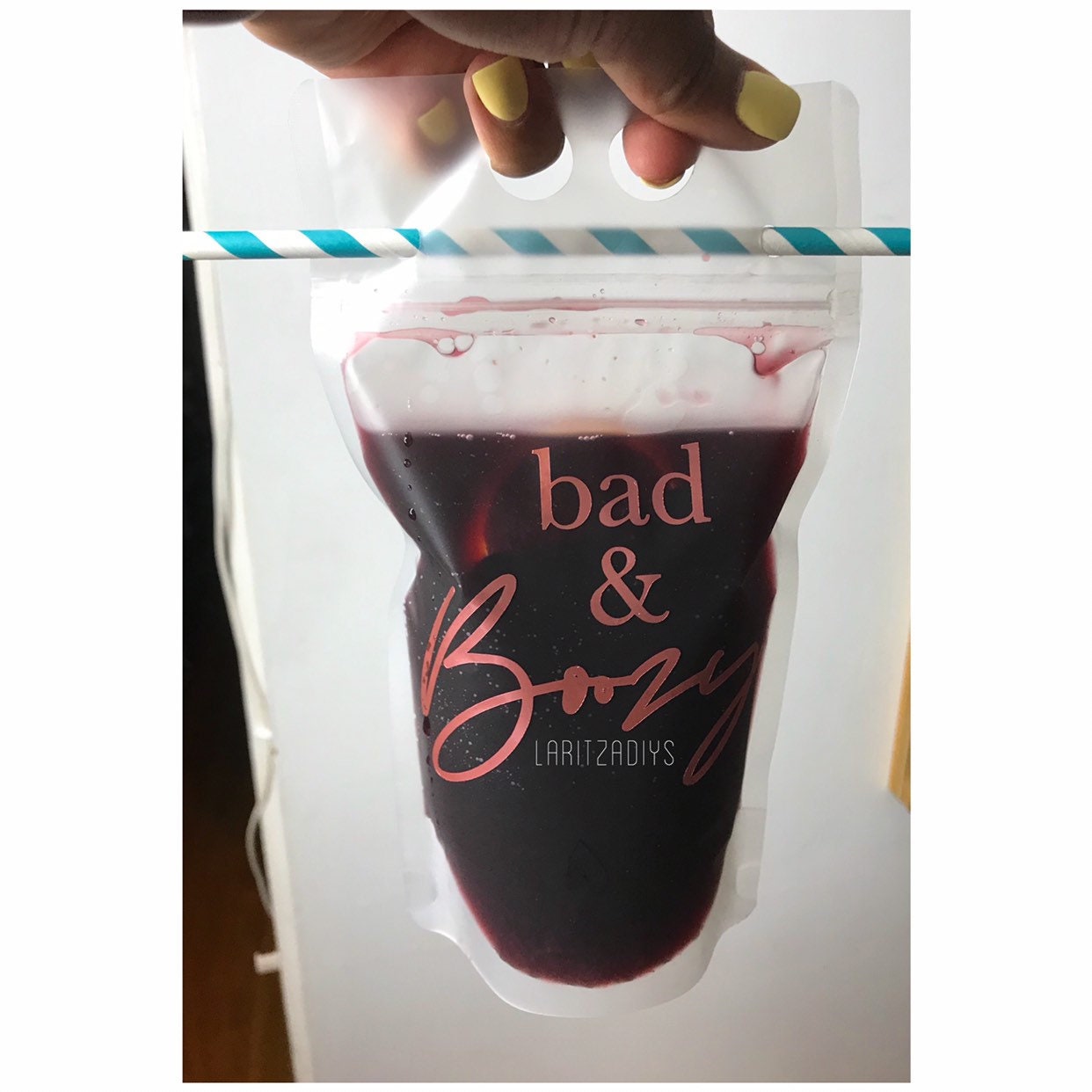 frozen drink pouches