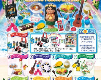 Rare Re-ment Dollhouse Miniature I Love Hawaii