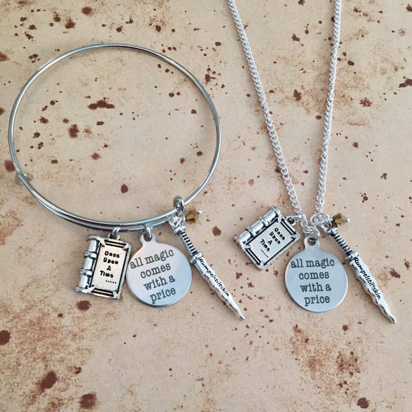 All magic comes with a price - Charm Necklace, Bangle or Keyring