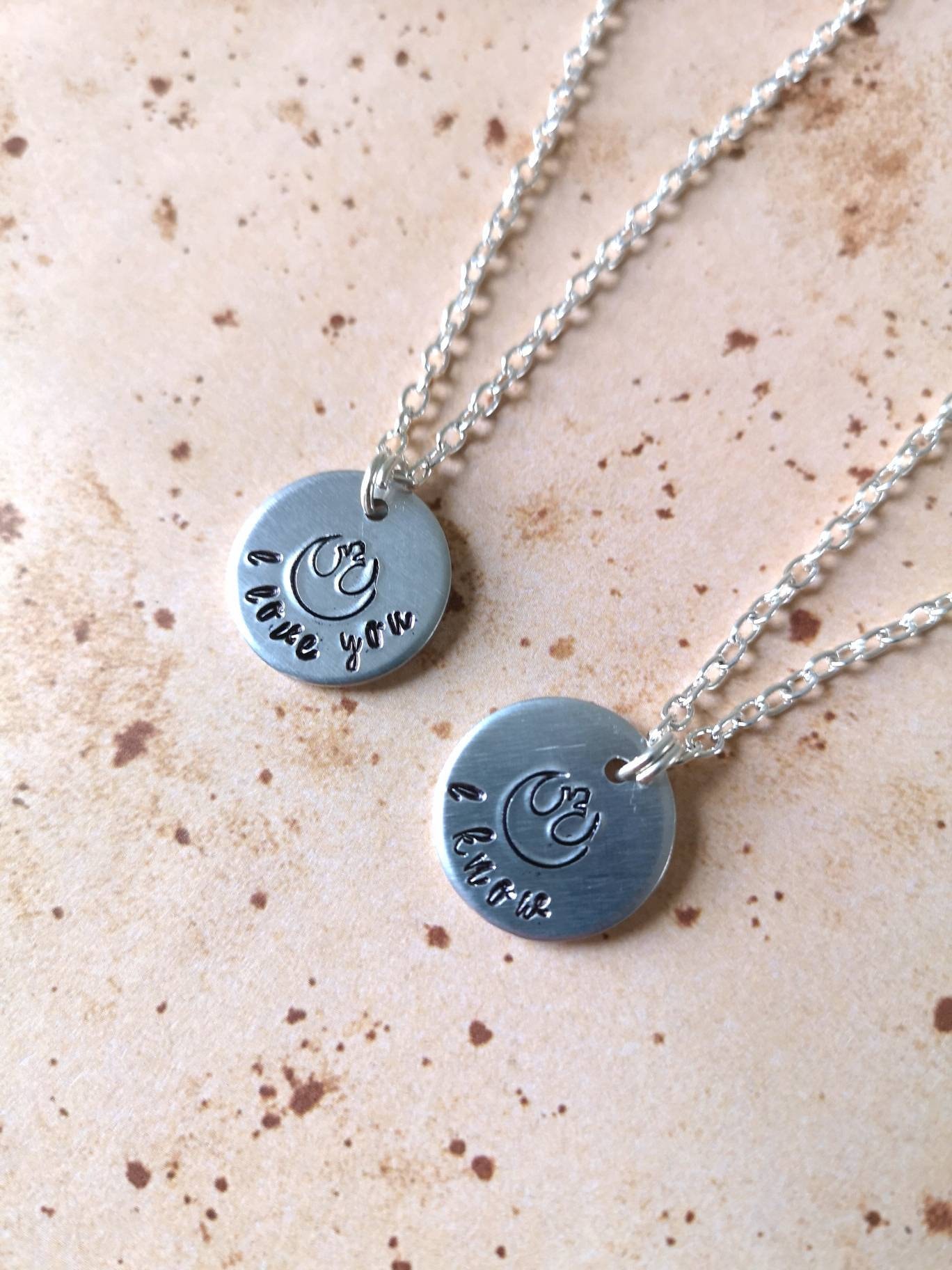 I love you i know necklace sale