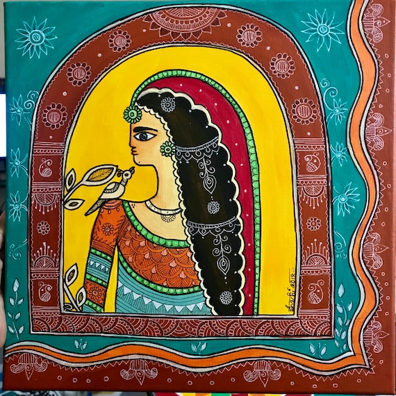Image result for madhubani painting"
