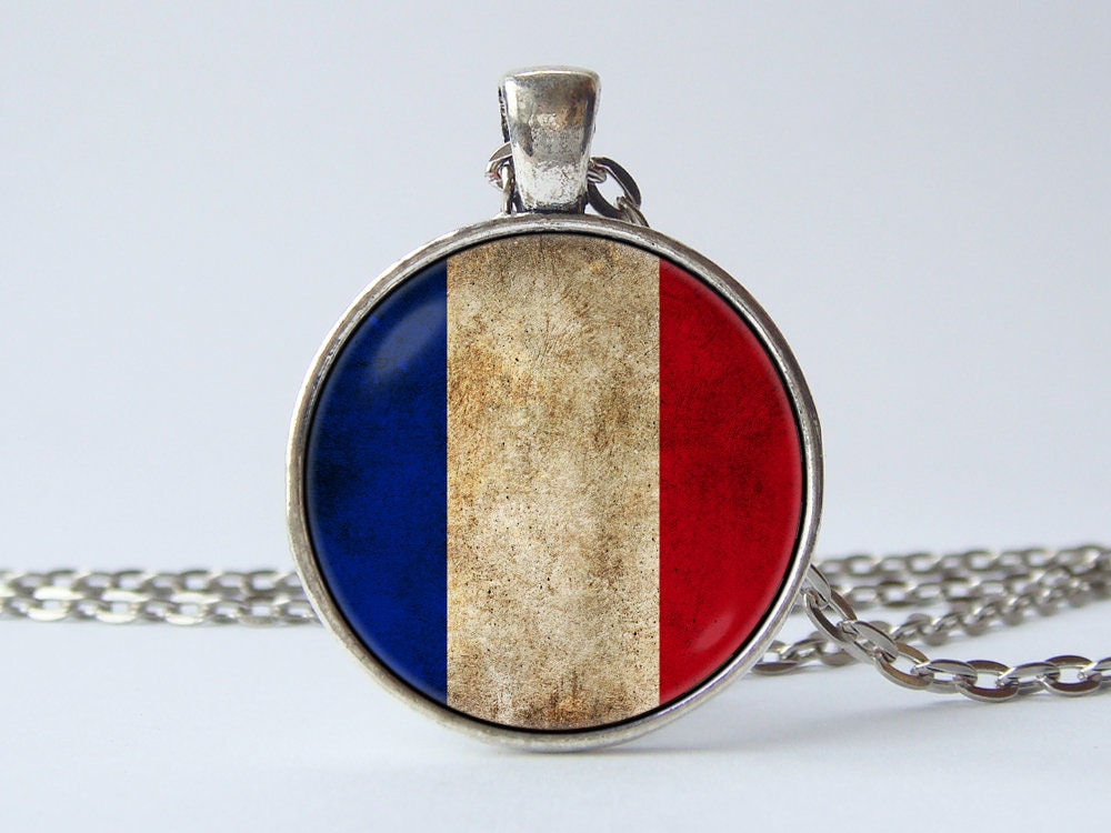 Médaillon Patriotique Ancien En Argent 800 - Empire, Drapeau, émail - Vintage, Allemagne, Occasion