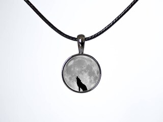 Collana Con Ciondolo Luna Crescente Vintage – Choker In Cuoio PU Regolabile Con Ciondolo In Lega, Per Donna E Ragazza