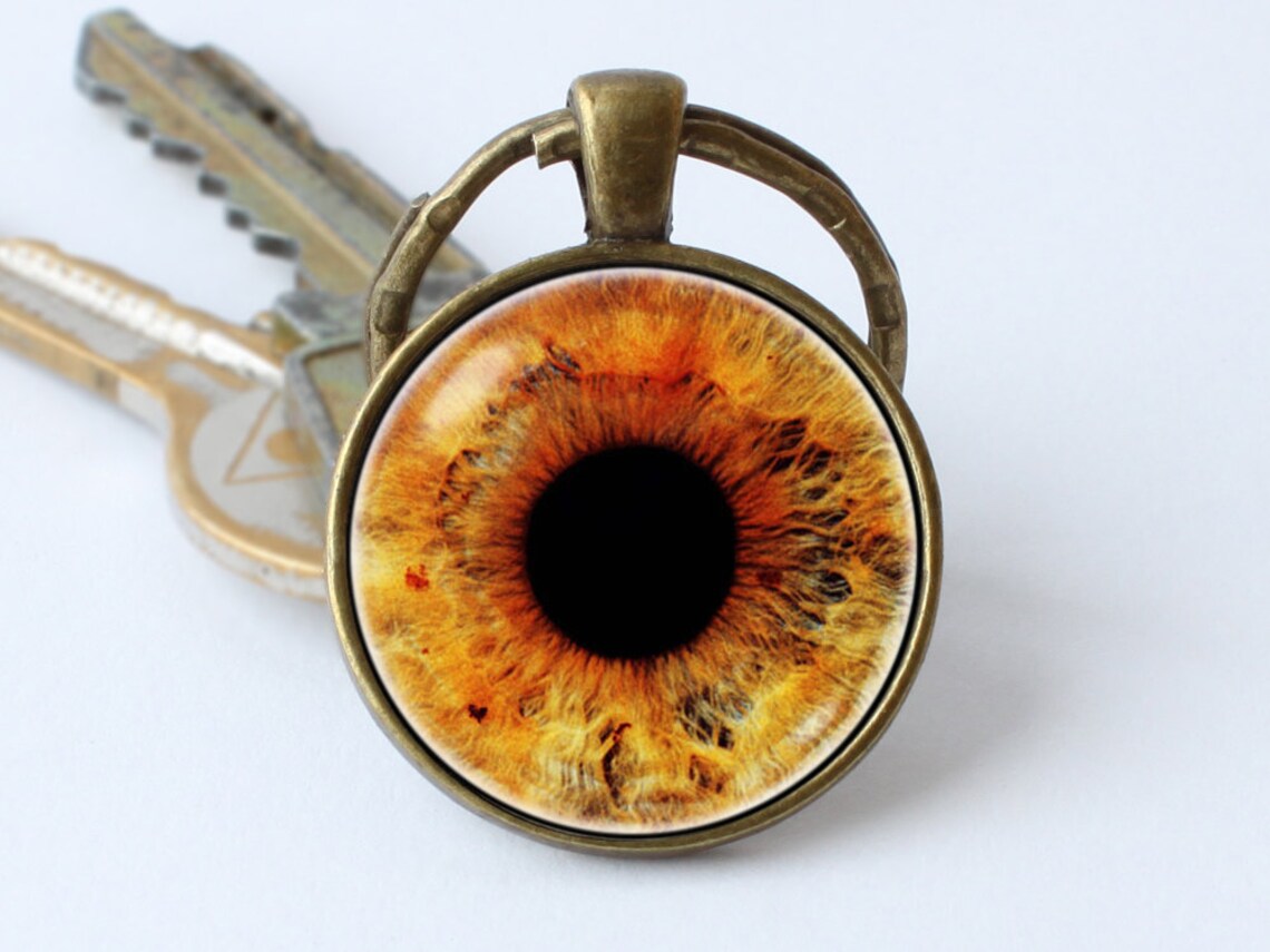 Human Eye Keychain Eyeball Key Ring Eye Jewelry Christmas Gift Etsy