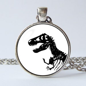 T Rex necklace Dinosaur jewelry Dinosaur necklace T Rex pendant Tyrannosaurus Rex Dinosaur gift Dinosaur jewellery Animal necklace Skeleton