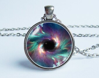 Joyas de galaxia Colgante del universo Foto del espacio Collar de nebulosa Colgante de nebulosa Collar del cosmos Joyas espaciales Collar de galaxia Regalo de la NASA