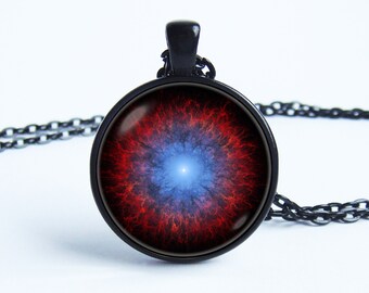 Collar colgante Nebulosa joyería Hombres collar Mujeres colgante Joyería espacial Galaxy Estrellas Regalo cósmico Universo Astronomía regalo NASA Espacio exterior