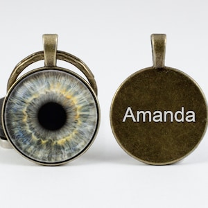 Presente personalizado chaveiro olho cinza frase personalizada chaveiro olho chaveiro personalizado olhos jóias chaveiro gravado nome data gravura globo ocular