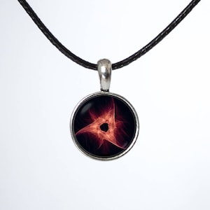 Gargantilla colgante Gargantilla collar Negro Agujero Espacio gargantilla joyería Galaxy Stars Mujeres gargantilla regalo para novia Gargantillas joyería Cosmos